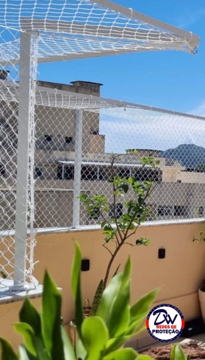 rede de proteção varanda sacada niteroi contra pombo anti passaro gato janela